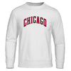 Chicago City Letter Print Hip Hop Hoodie for Men ATHLEXES