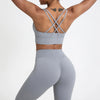 EliteFit Cross Back Sports Bra for Women ATHLEXES