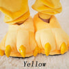 CozyPaws Plush Dinosaur Slippers for Home ATHLEXES
