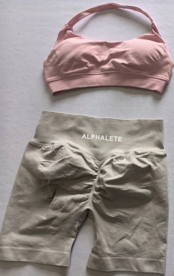 Seamless Summer Pilates Cycling Sports Suit ATHLEXES