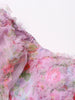 Chic Floral Patchwork Mesh Dress for Women ATHLEXES