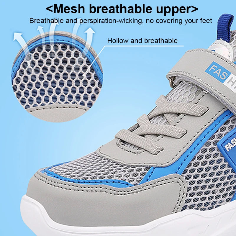 Breathable Summer Boys Casual Sneakers Trainers ATHLEXES