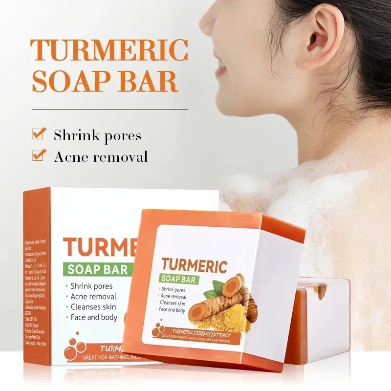 Turmeric Glow Handmade Soap for Brightening Skin ATHLEXES