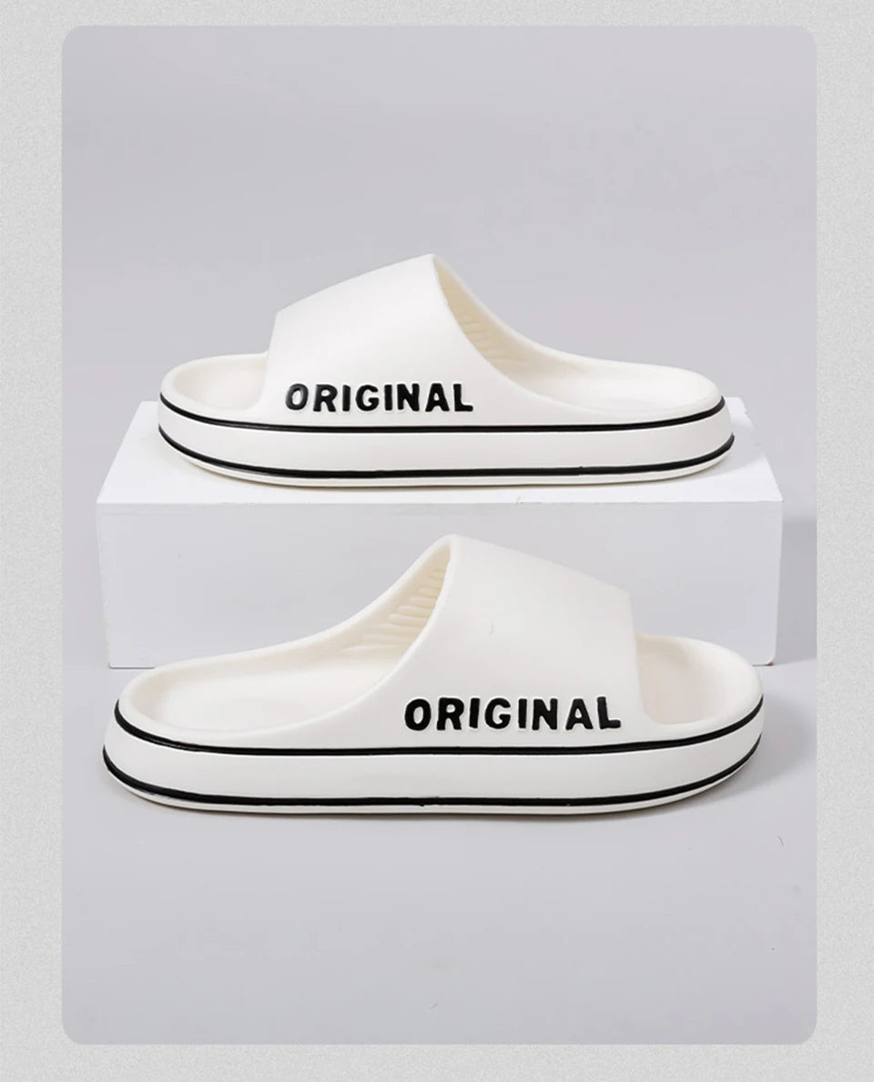 Feslishoet Luxe Letter Slides for All Seasons ATHLEXES