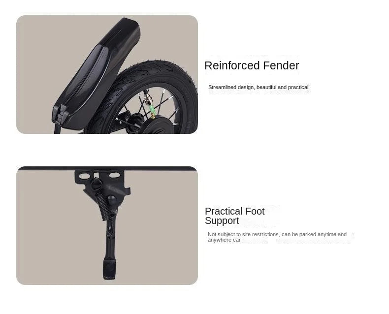 TULX EcoFold Scooter with Explosion-Proof Tires ATHLEXES