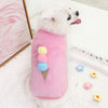 Winter Soft Fleece Dog Clothes ATHLEXES