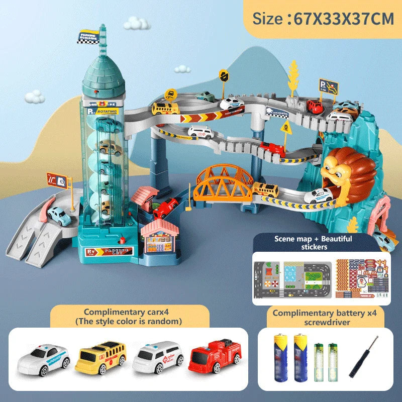KBDFA Lion Adventure Race Track for Kids ATHLEXES