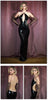 Velvet Glam Sequin Backless Party Dress ATHLEXES