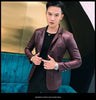BACKONMUST PU Leather Jacket ATHLEXES