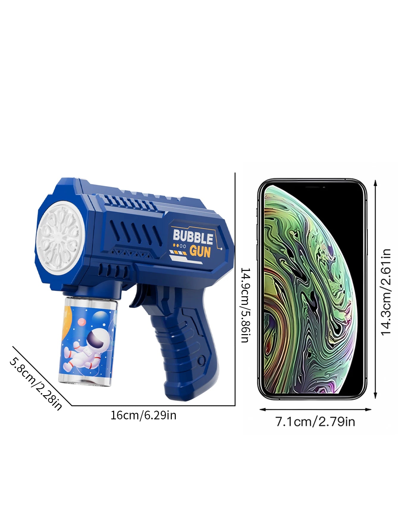 BubbleJoy Electric Bubble Machine for Kids ATHLEXES