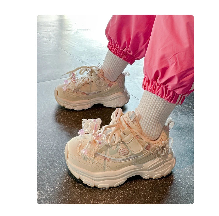 BreezeFit Girls' Lightweight Non-Slip Sneakers ATHLEXES