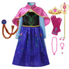 Frozen Princess Elsa Anna Dress for Girls Ages 2-10 ATHLEXES