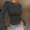 2024 Ruched Long Sleeve T-Shirt ATHLEXES