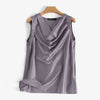 SilkCowl Elegant Satin Tank Top for Women ATHLEXES