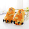 CozyPaws Plush Dinosaur Slippers for Home ATHLEXES