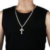 Divine Faith Stainless Steel Jesus Cross Necklace ATHLEXES
