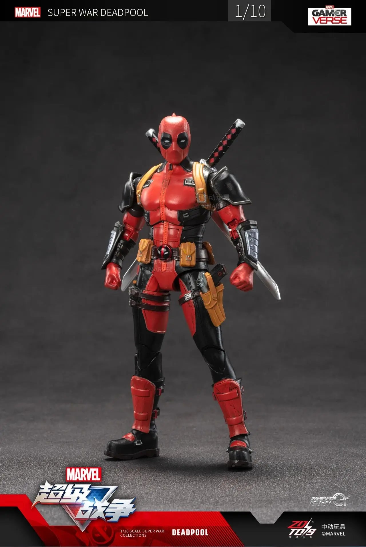 ZD Toys Deadpool & Wolverine Action Figures ATHLEXES