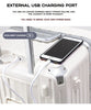 RSRDDY Durable USB Charging Luggage Set ATHLEXES