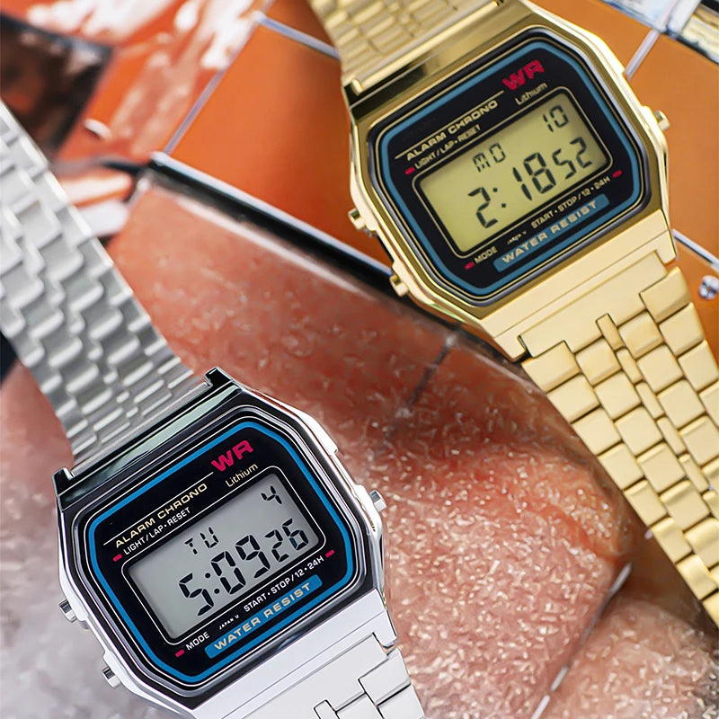 Retro Luxe LED Digital Military Watch ATHLEXES