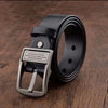 Luxury Cowhide Men's Belt with Metal Alloy Buckle ATHLEXES