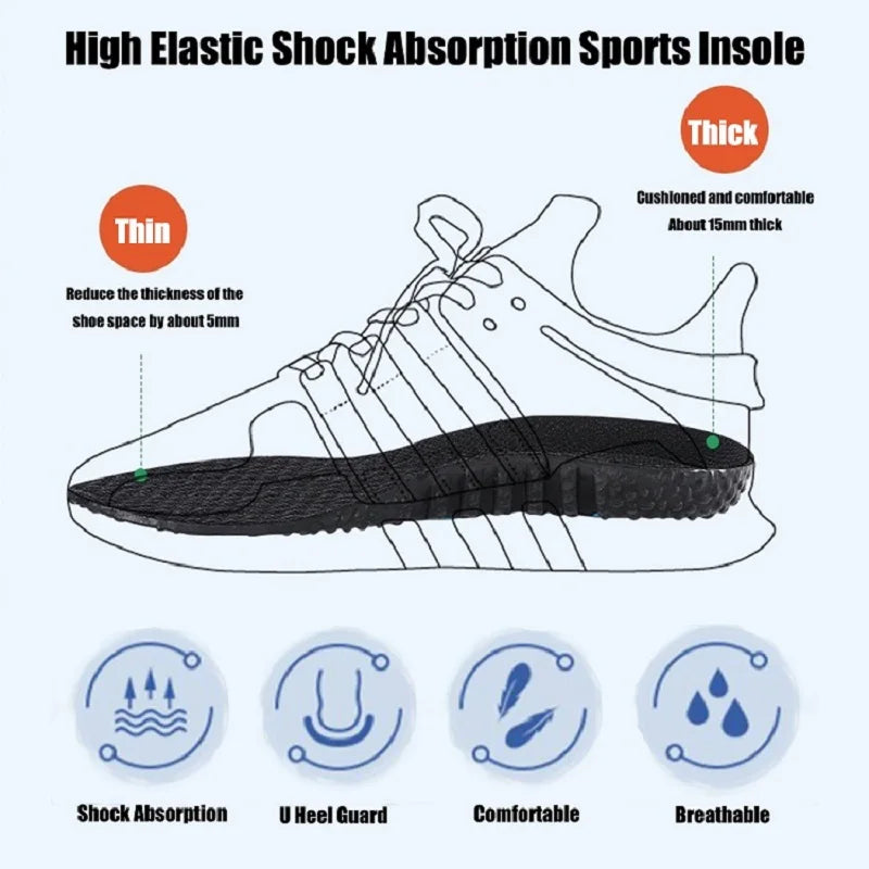 Bamboo Comfort Sport Insoles for Shock Absorption ATHLEXES