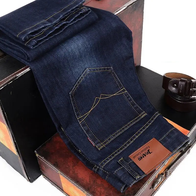 Classic Comfort Stretch Denim Jeans for Men ATHLEXES