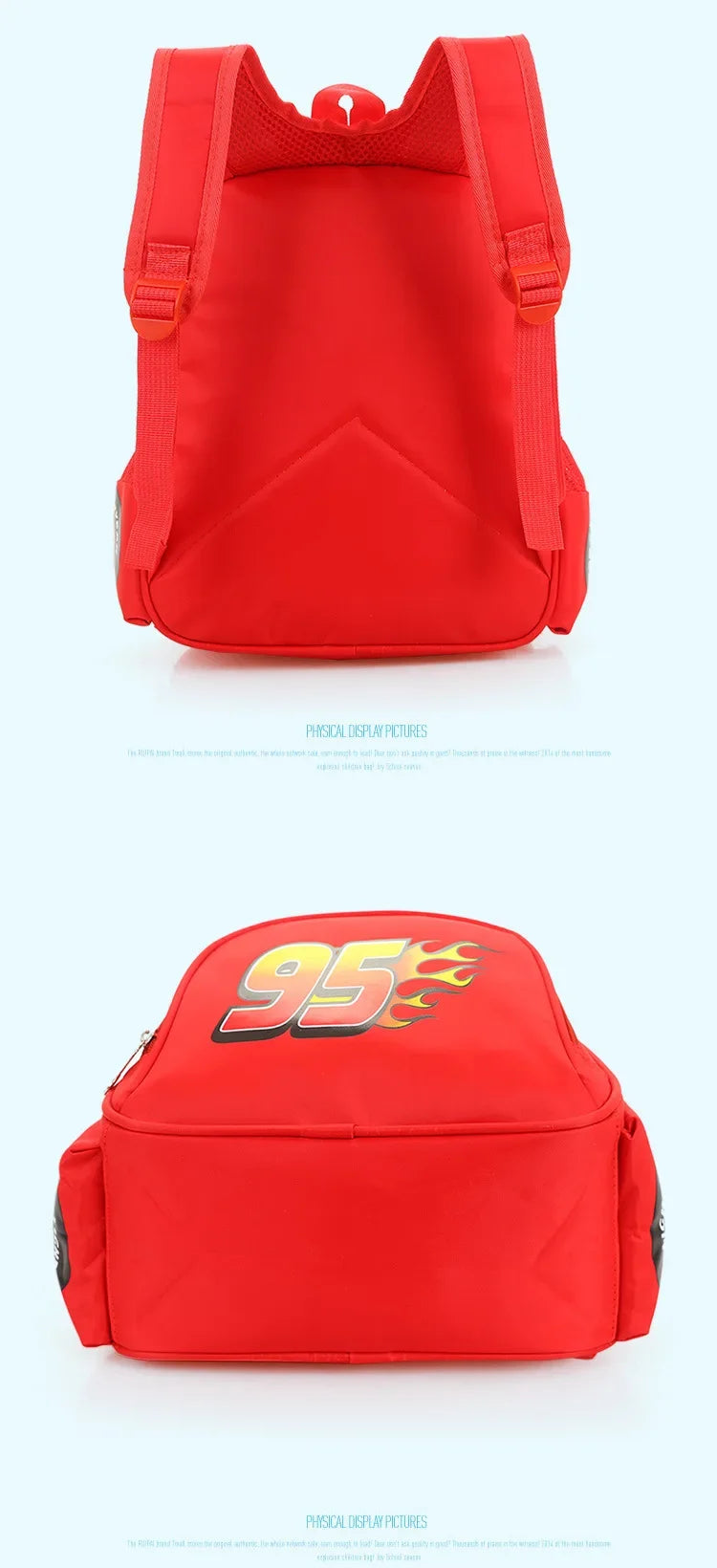 HeroCross 3D Cartoon Car Backpack for Kids ATHLEXES