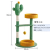 Cat Supplies Pet Cactus Crawler Pet Supplies Nest Cat Scratch Board Tree Spacecraft Cat Tree Tower Furniture ATHLEXES