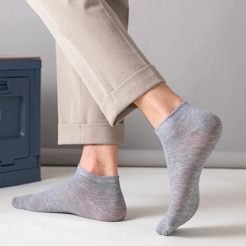 Minimalist Comfort Ankle Socks for Men - 8 Pairs ATHLEXES