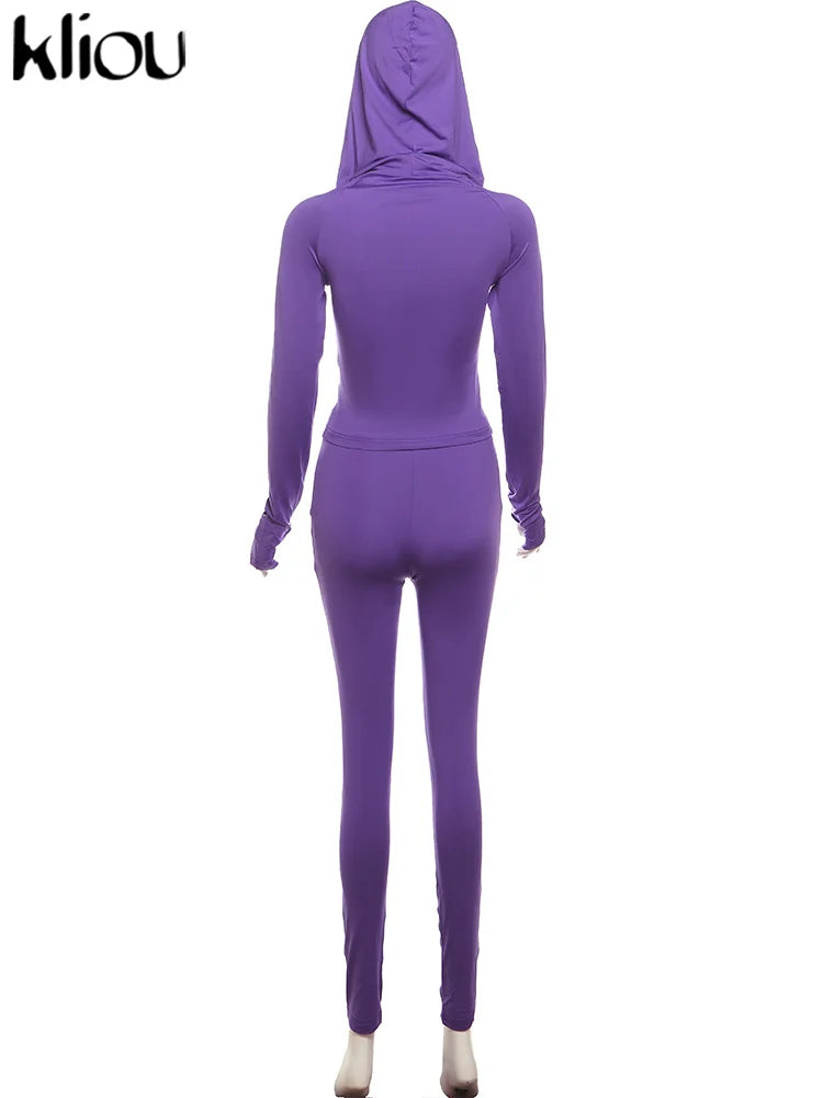 ChicFlex Women's Zip-Up Tracksuit Set ATHLEXES