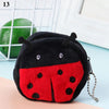 Cute Plush Snapper Fish Coin Purse Wristlet Wallet ATHLEXES