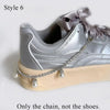 Pearl Charm Metal Shoe Buckle Chain Decorations ATHLEXES