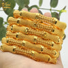 Dubai Bridal Light Luxury Gold Plated Bracelet ATHLEXES