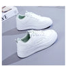 Breathable Leather Lace-Up Platform Sneakers for Women ATHLEXES