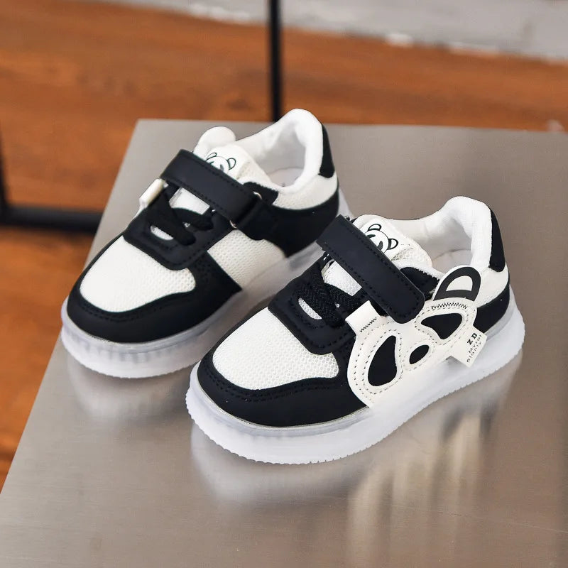 Luminous Cartoon Girls' Casual Spring Sneakers ATHLEXES
