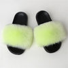 Luxury Faux Fur Slides for Women - Summer Comfort ATHLEXES