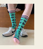 Colorful Cotton Women's Socks - Trendy Hedgehog & Sloth Designs ATHLEXES