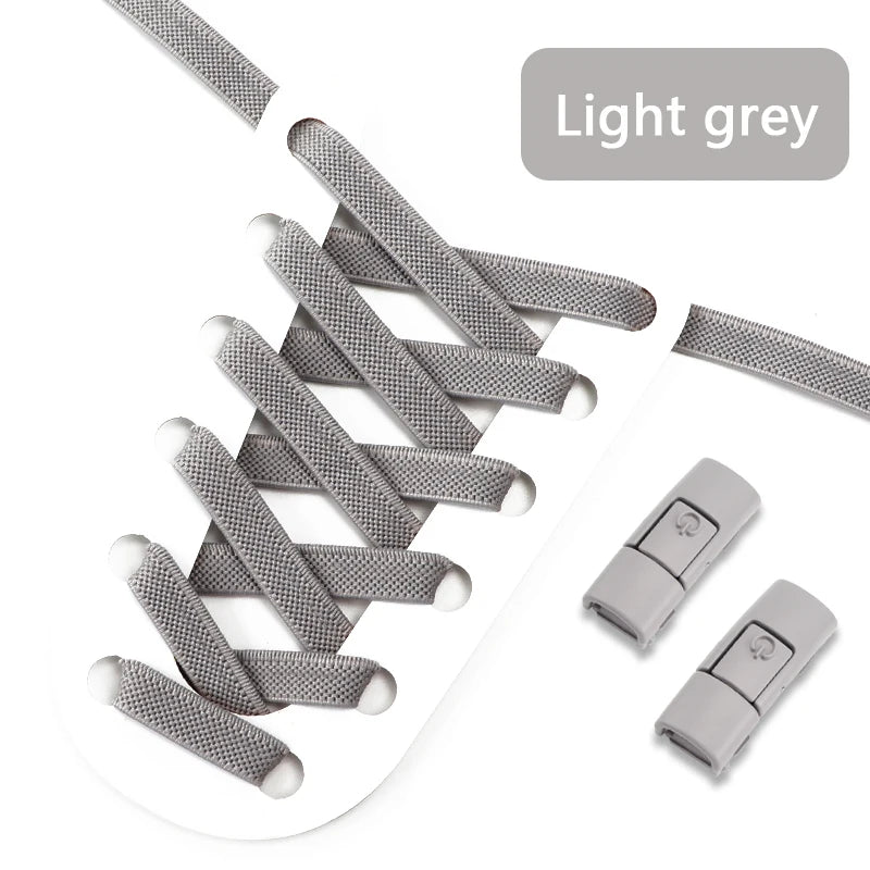 No Tie Elastic Press Lock Shoelaces for All ATHLEXES