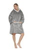 CozyNest Oversized Flannel Hoodie Blanket ATHLEXES