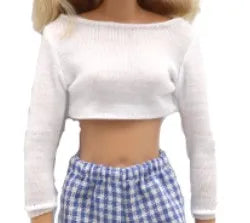 Curvy Barbie Fashion Set with T-Shirt and Pants ATHLEXES