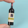 10-Piece Dollhouse Miniature Wine Bottle Set ATHLEXES