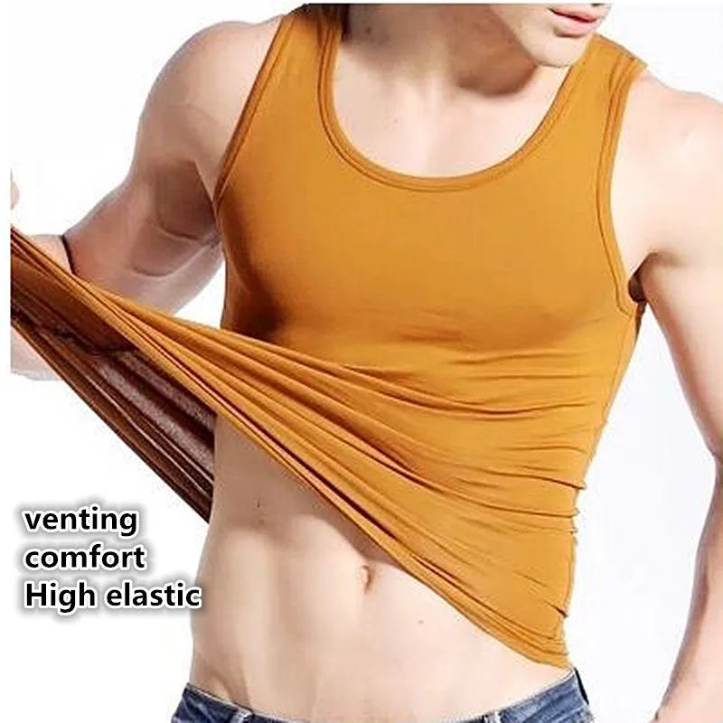 SummerFit Breathable Modal Tank Tops for Men ATHLEXES