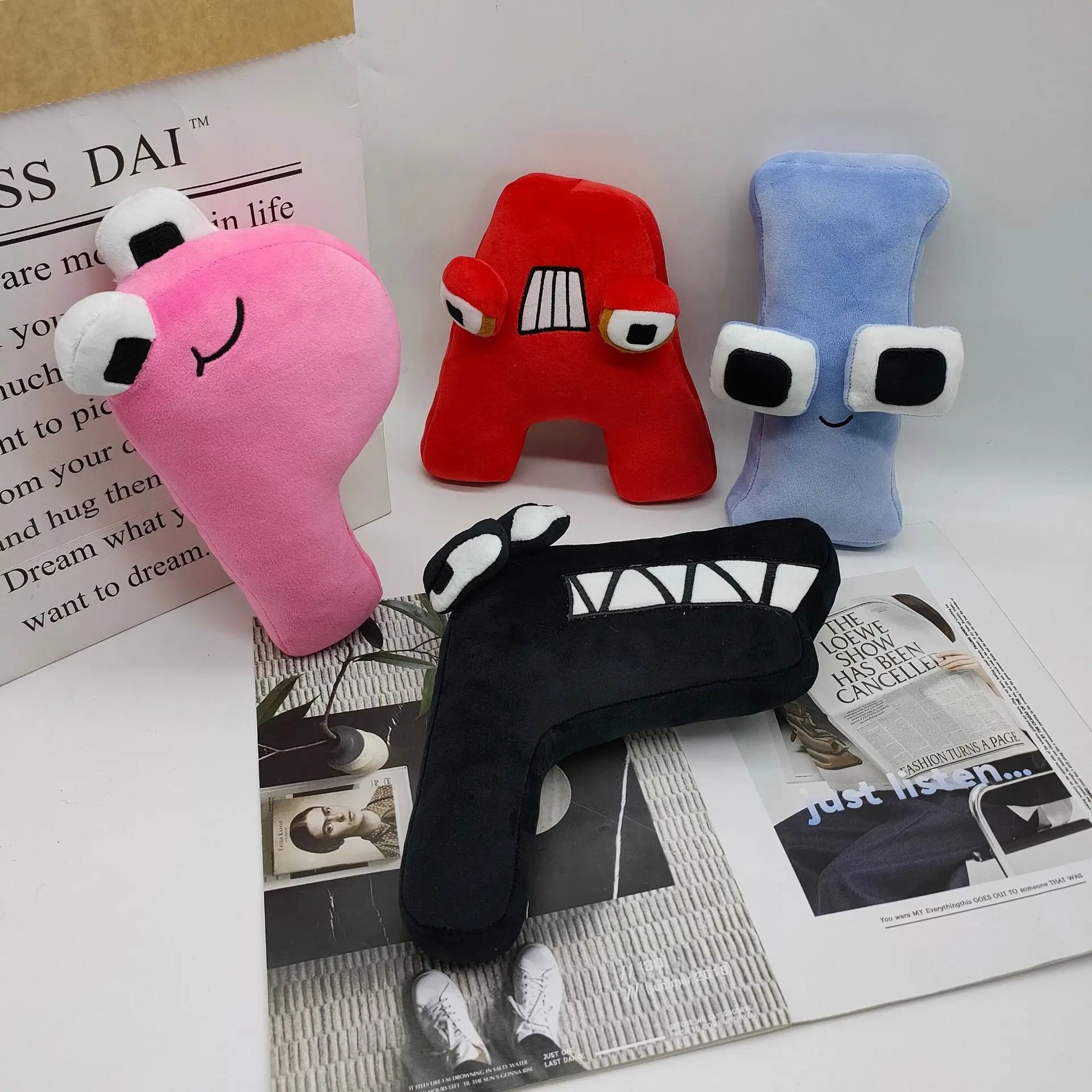 Alphabet Lore Plush Toys ATHLEXES