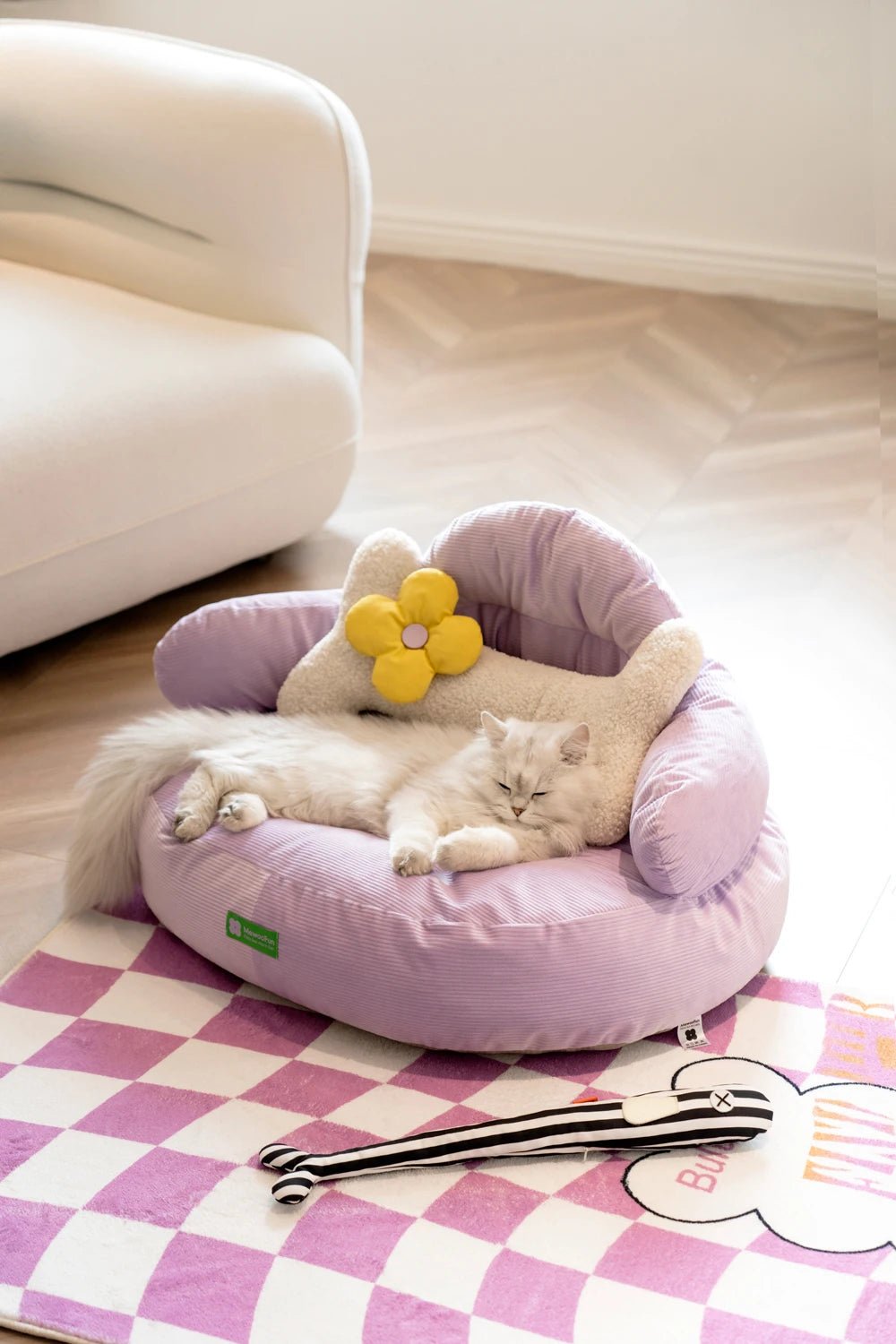 Mewoofun-Versatile Pet Bed, Cat Sofa and Dog House, Removable Washable Cover, Suitable for All Seasons, Perfect Mats ATHLEXES