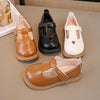 Charming Heart Princess Leather Flats for Kids ATHLEXES