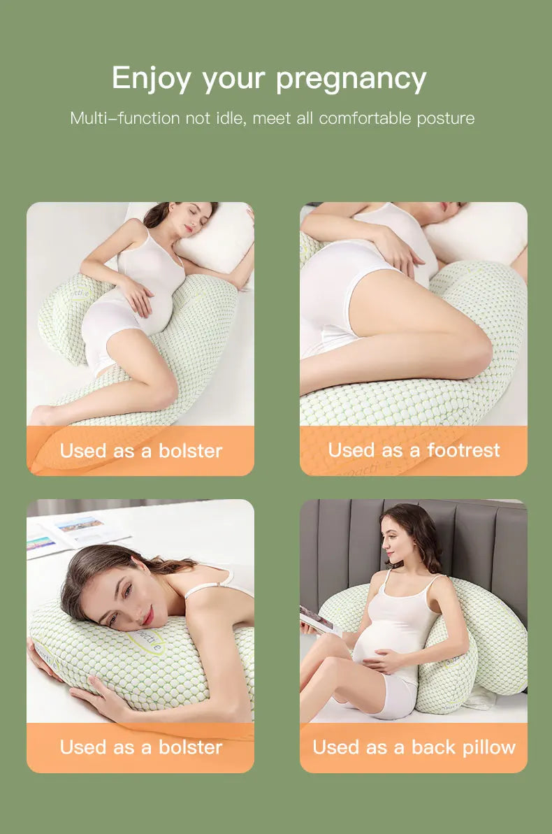 ComfortNest Multi-Functional Pregnancy Pillow ATHLEXES