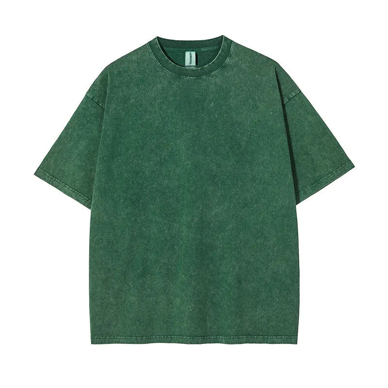 Heavyweight Washed Oversized Cotton T-Shirt ATHLEXES