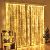 FairyGlow 8 Mode LED Curtain String Lights ATHLEXES
