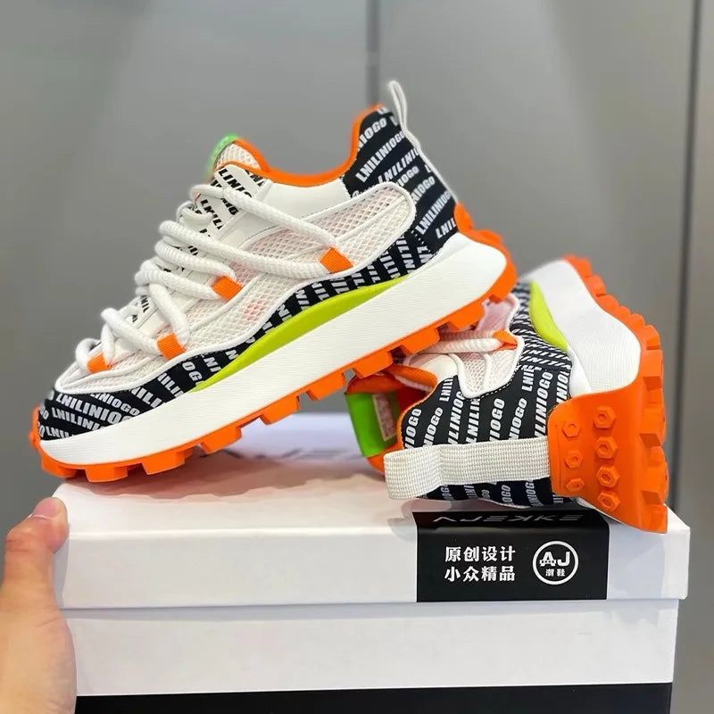 Elevate Comfort: Men's Chunky Designer Sneakers ATHLEXES