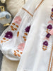 Vintage Elegance Embroidered Autumn Blouse D5541 ATHLEXES